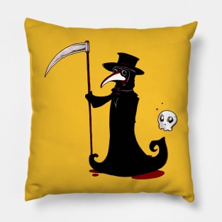 Plague Doctor Death Pillow