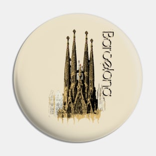 Barcelona Pin