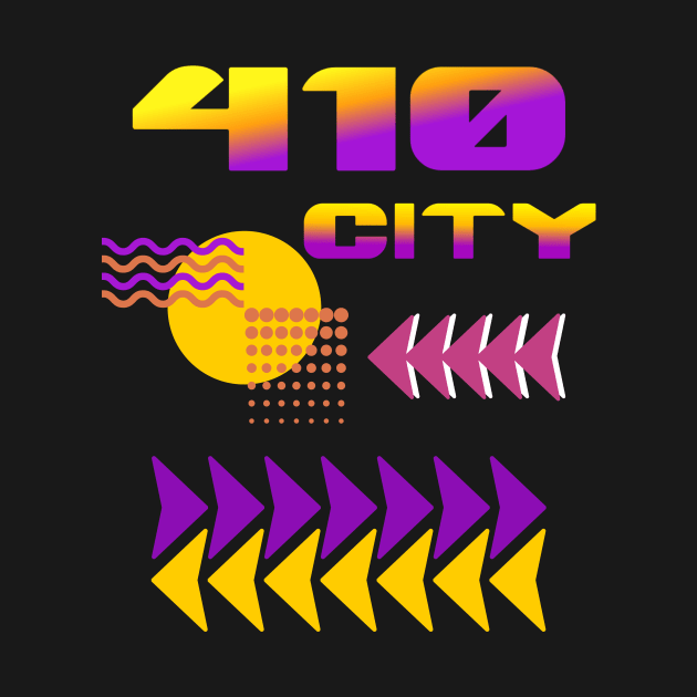 410 CITY ABSTRACT DESIGN by The C.O.B. Store