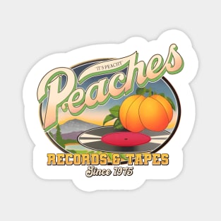 Vintage Peaches Records And Tapes Since 1975 Magnet