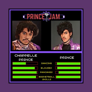 Prince vs Chappelle Prince - Prince Jam Edition T-Shirt