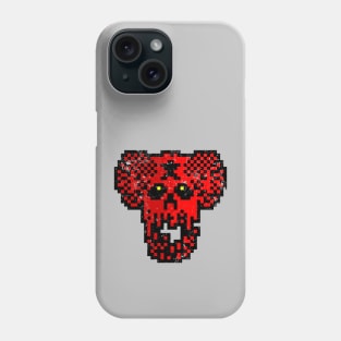 Jet Set Willy Hades Guardian Red Distressed - ZX Spectrum Legend Phone Case