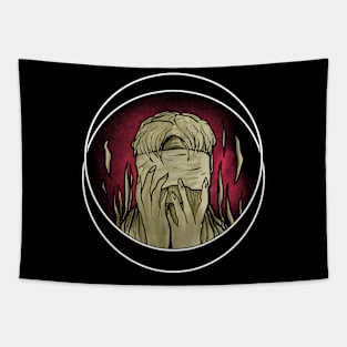 Eye Closed Tapestry