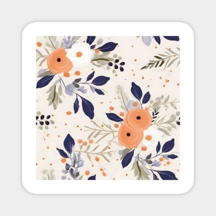 Wedding Flowers Pattern 10 Magnet