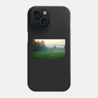 Horse On A Misty Morning Phone Case