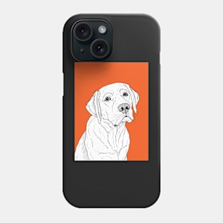 Labrador ( Orange version ) Phone Case