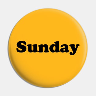 Sunday Tshirt Pin