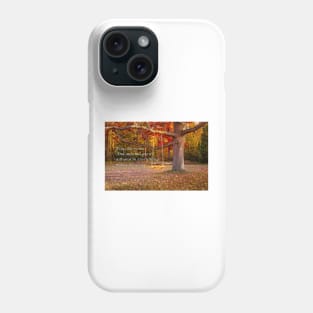 Tree Swing In Autumn Phone Case