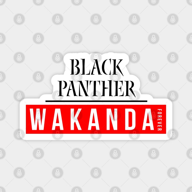 Black Panther  WAKANDA FOREVER Magnet by I Love You 2🌷