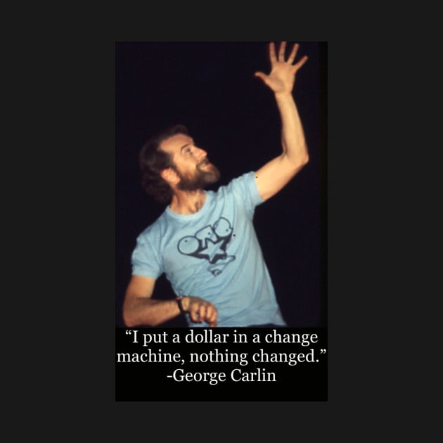 George Carlin joke fan art by 3ric-