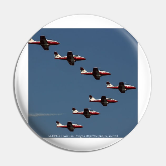 Snowbirds 7-Ship Formation Pin by acefox1