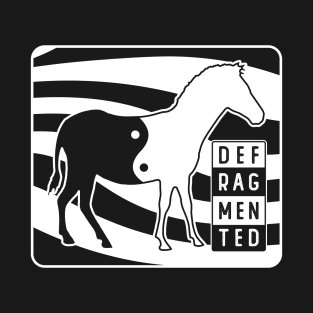 Defragmented Yin-Yang Zebra T-Shirt