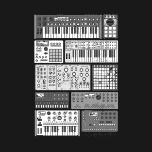 Synthesizers and Electronic Music Instruments T-Shirt