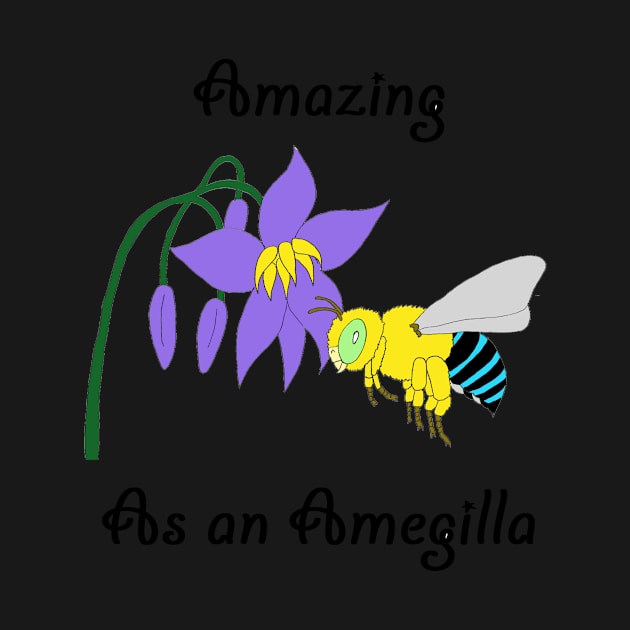 Amazing as an Amegilla (smaller design) by BeeBabette