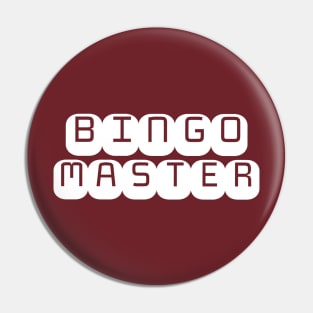 Bingo Master Pin