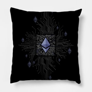 Ethereum circuit Pillow