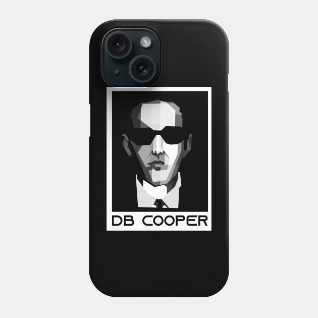 DB COOPER Phone Case by WPAP46