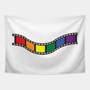 Film Strip - Rainbow Pride Tapestry