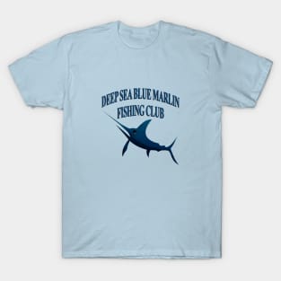 Blue Marlin T-shirt, Deep Sea Fishing, Fisherman Apparel, Salt