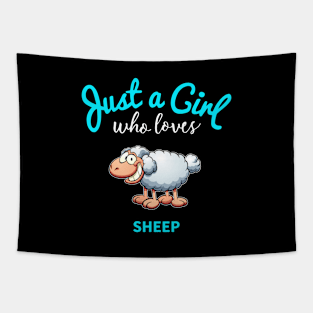 Sheep design for Girls | Kids Sheep design Tapestry