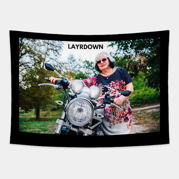 LAYRDOWN BARB Tapestry by tocksickart