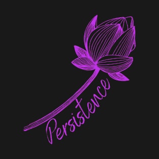 Persistence - Purple T-Shirt