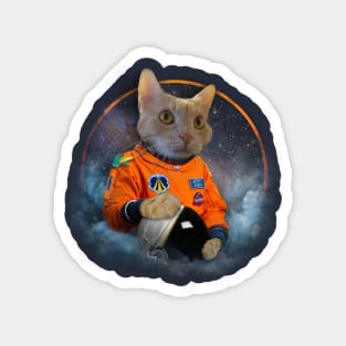 Catstronaut Portrait Magnet