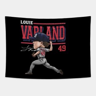 Louie Varland Minnesota Cartoon Tapestry