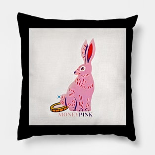 Money Pink Pillow