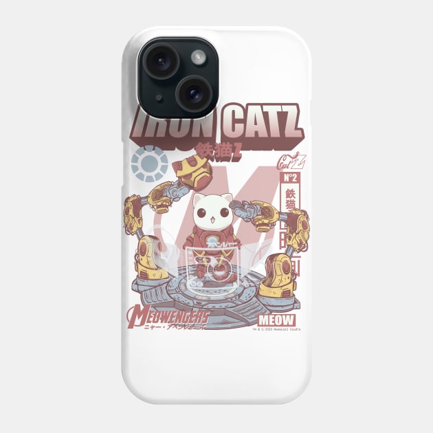 Iron Catz N°2 Phone Case by OtakuDezain