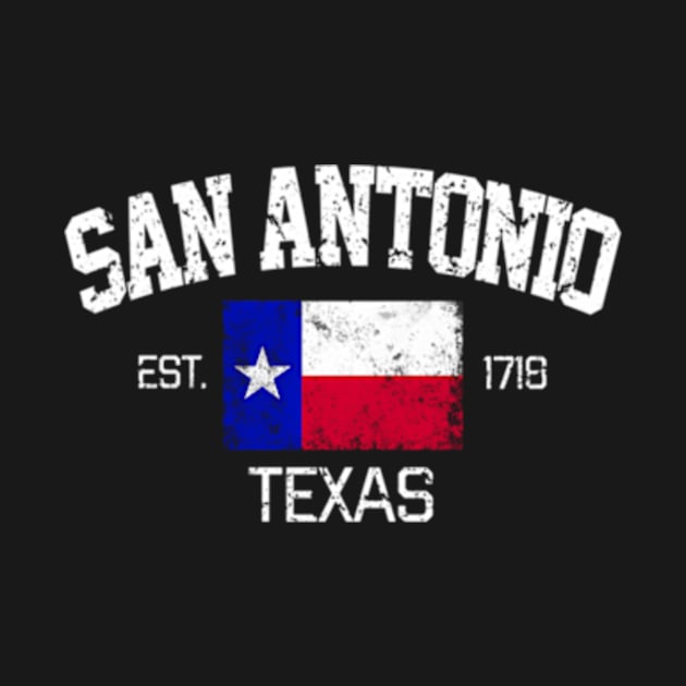 San Antonio Texas Est 1718 by Sink-Lux