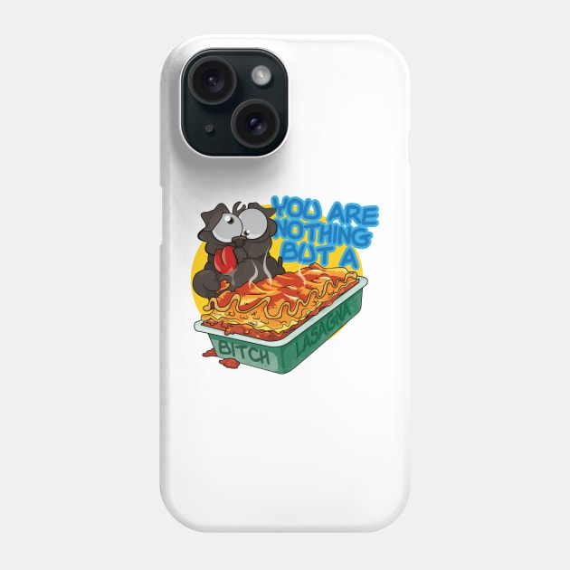 Bitch Lasagna Phone Case by Mansemat