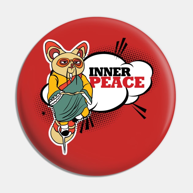 Inner Peace Pin by Conqcreate Design