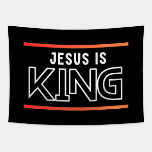 Jesus Is King | Christian Tapestry