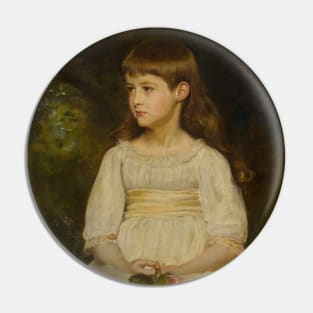 Portrait of Miss Scott, daughter of the Late Thomas Alexander Scott of Philadelphia by John Everett Millais Pin