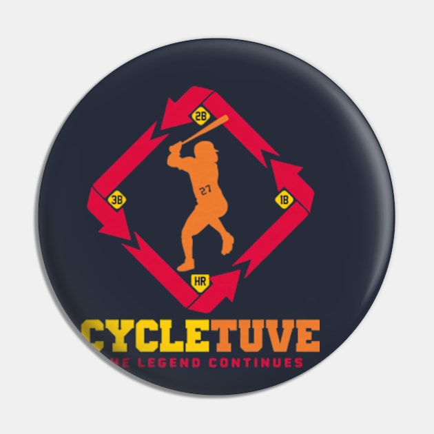 Jose Altuve Cycle Pin by KraemerShop