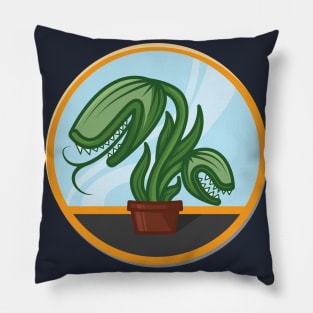 Carnivorous flower Pillow