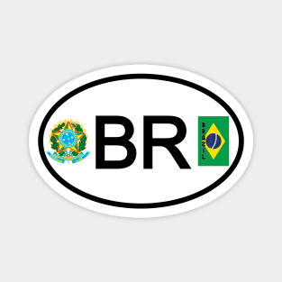 Brazil car country code Magnet