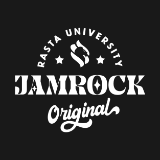 Rasta University Jamrock Original Reggae T-Shirt