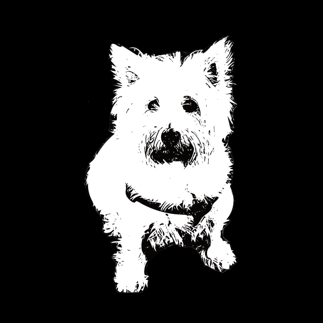 West Highland White Terrier - Westie Christmas Gifts by DoggyStyles