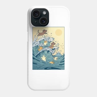 Doggos Swimming Phone Case