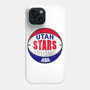 Defunct Utah Stars 1971 ABA Champs Phone Case