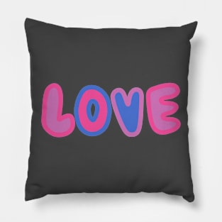 bisexual love Pillow