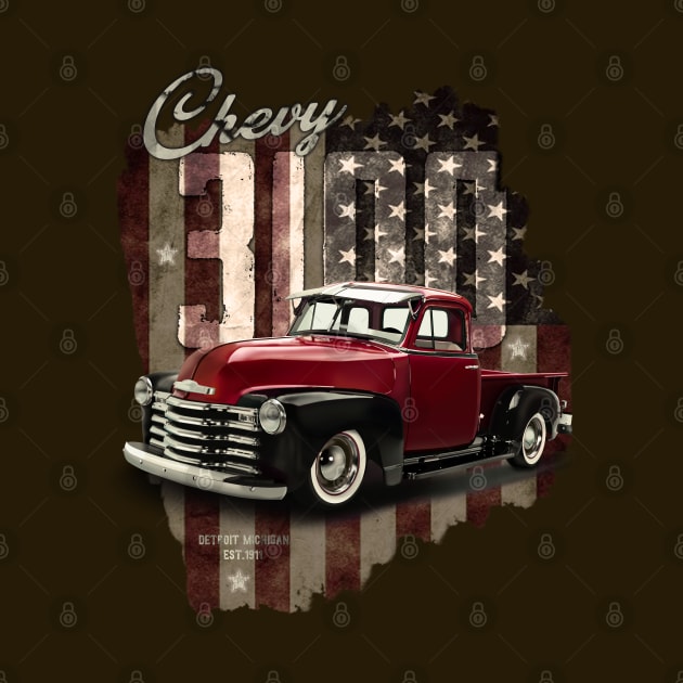 Chevy 3100 USA by hardtbonez