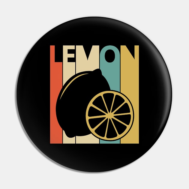 Vintage Lemon Pin by GWENT