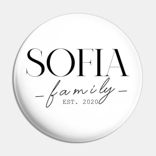 Sofia Family EST. 2020, Surname, Sofia Pin