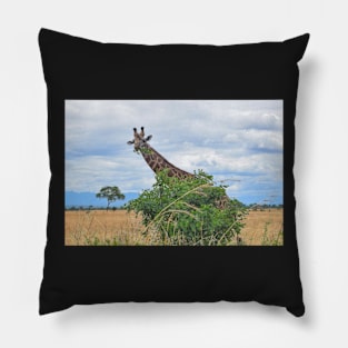 African Giraffe Pillow