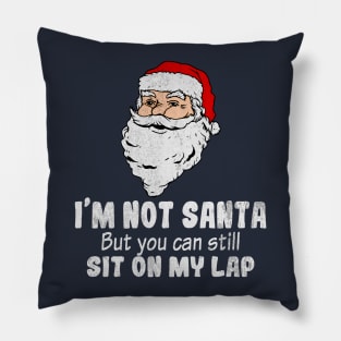 Inappropriate Christmas Clothing Pillow