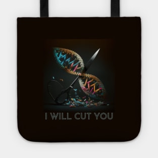 gene editing, i will cut you Tote