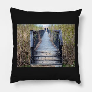 Wooden jetty Pillow